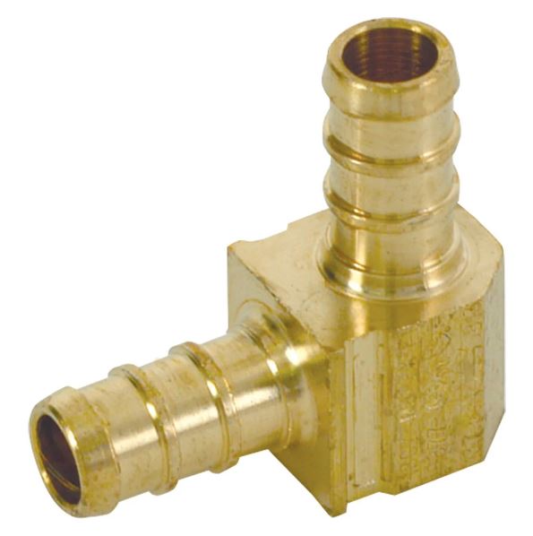 Pack of 10 Eastman 65088LF 3/4 x 3/4" Pex Elbow Brass