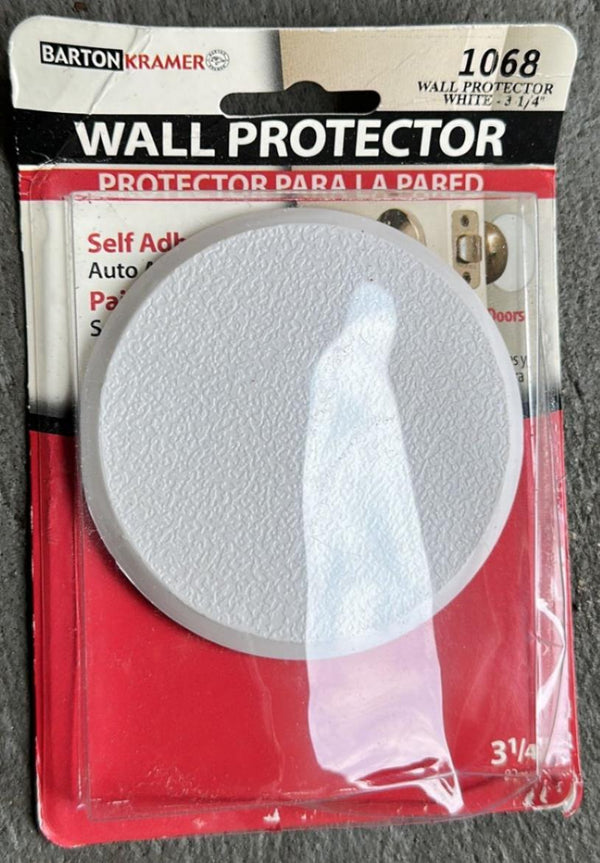 Barton Kramer 1068 Wall Protector White 3-1/4