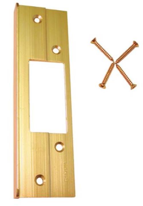 Barton Kramer Polished Gold Brass Guard-A-Latch with Screws