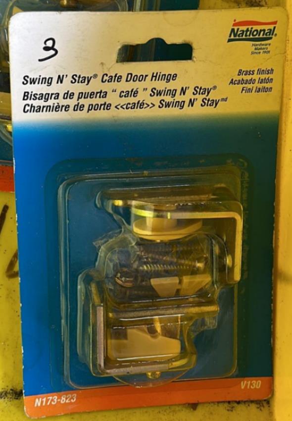 Natinal N173-823 (V130) Cafe Door Hinge