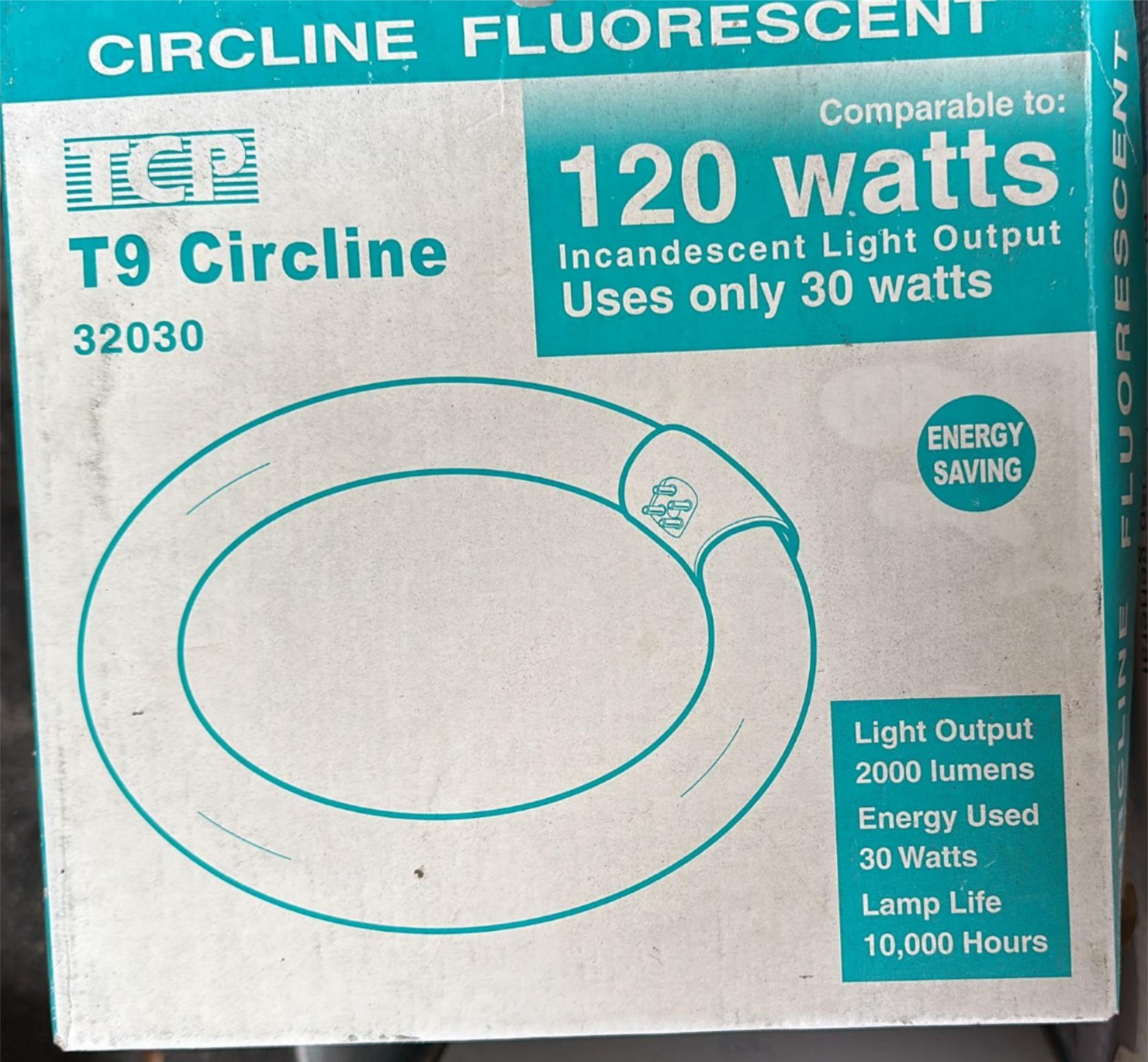 TCP 32030 Circline Compact Fluorescent Light Bulb AAA Plumbing Supply