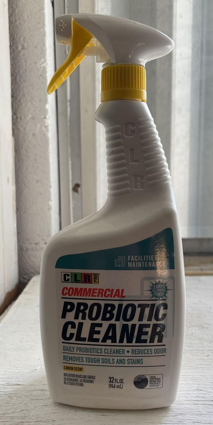Clr Pro Commercial Probiotic Cleaner Lemon Scent 32 Oz Spray