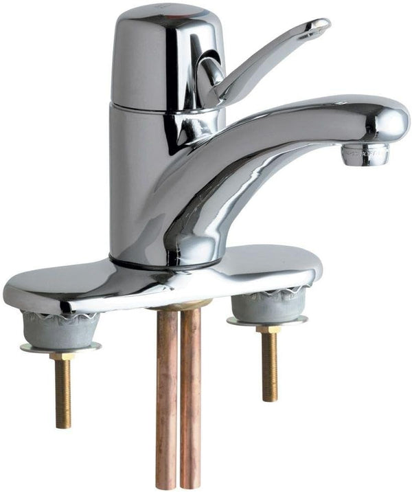 Chicago Faucets 2200-4ABCP Deck-Mounted Manual Sink Faucet