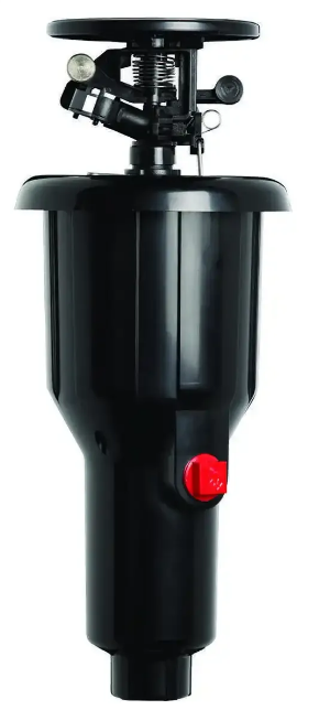 Orbit 55025 Satellite 2 Impact Sprinkler 3-Inch Pop-Up Spray Head Black