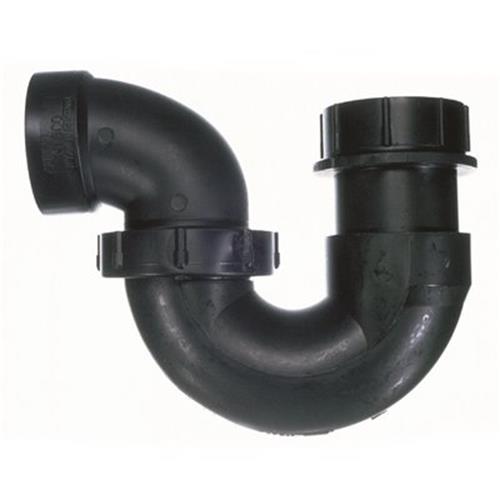 Danco 88188 1-1/2 in. x 1-1/2 in. Plastic Tub Trap - Black