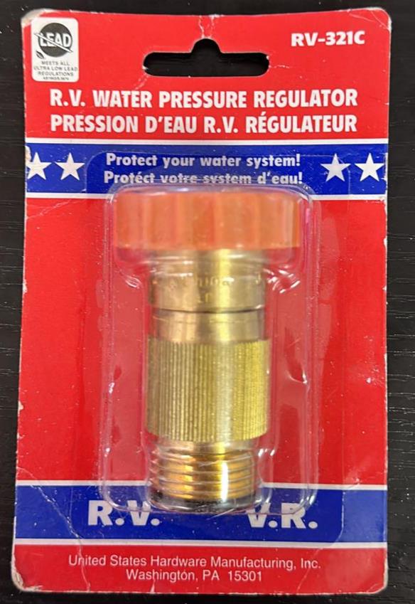 US Hardware RV-321C RV Water Pressure Regulator