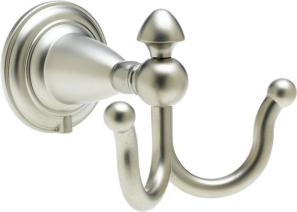 Delta Faucet 75035-NN Victorian Double Robe Hook, Pearl Nickel