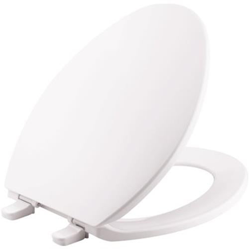 Kohler 4774-0 Brevia Plastic Elongated Toilet Seat White