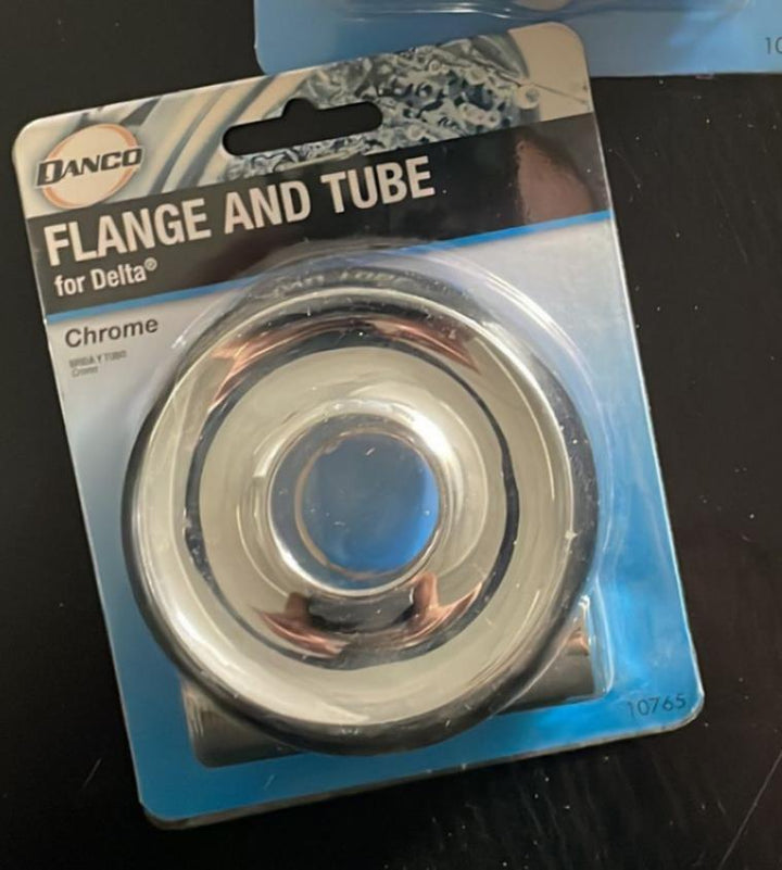 Danco 10765 Flange And Tube For Delta Chrome