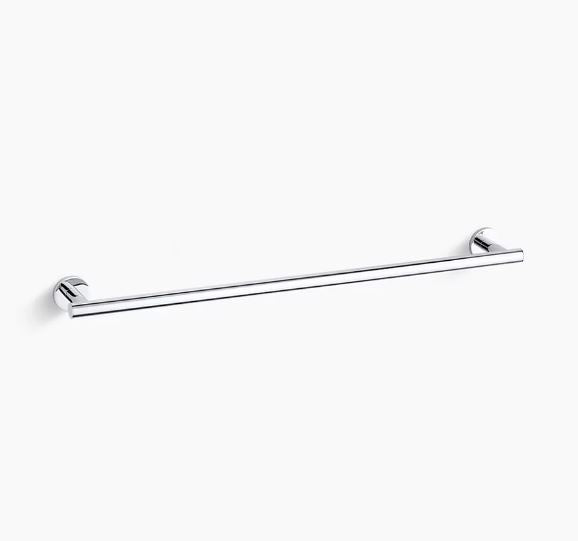 Kohler 14451-CP Stillness 24-Inch Bathroom Towel Bar Polished Chrome