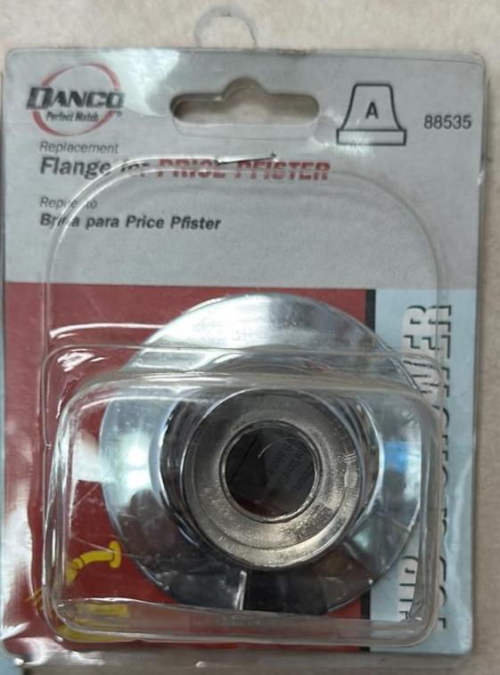 Danco 88535 Flange for Pfister 2-1/4 OD Chrome