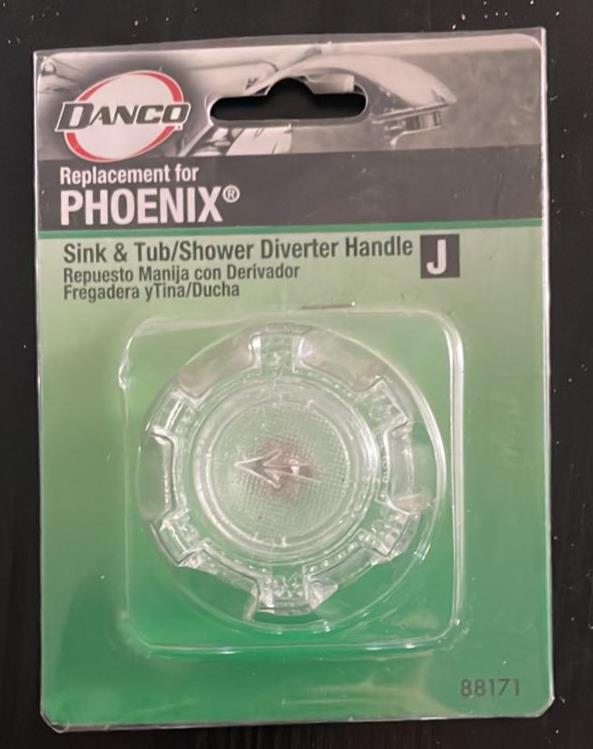 Danco 88171 Diverter Handle for Phoenix Faucets Acrylic