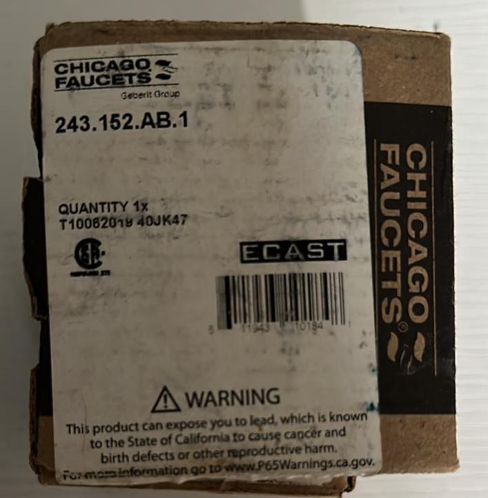 Chicago Faucets 243.152.AB.1 Hytronic AB Solenoid Repair Kit