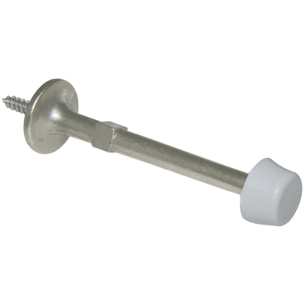 Ultra Hardware 61711 Ultra 3 In. Satin Nickel Self-Start Rigid Door Stop