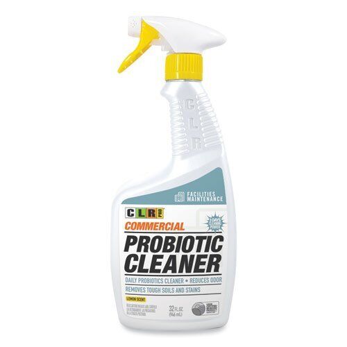 Clr Pro Commercial Probiotic Cleaner Lemon Scent 32 Oz Spray